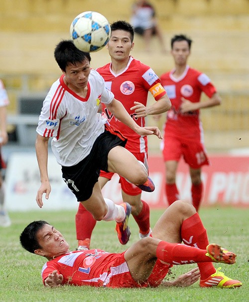 Trên sân Ninh Bình, chủ nhà The Vissai Ninh Bình đã có một trận đấu tuyệt hay trước Vicem Hải Phòng